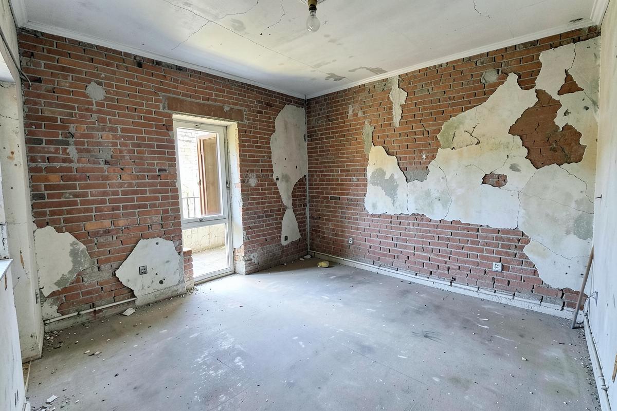 Volledige renovatie van muren en plafond, Deurne • voor